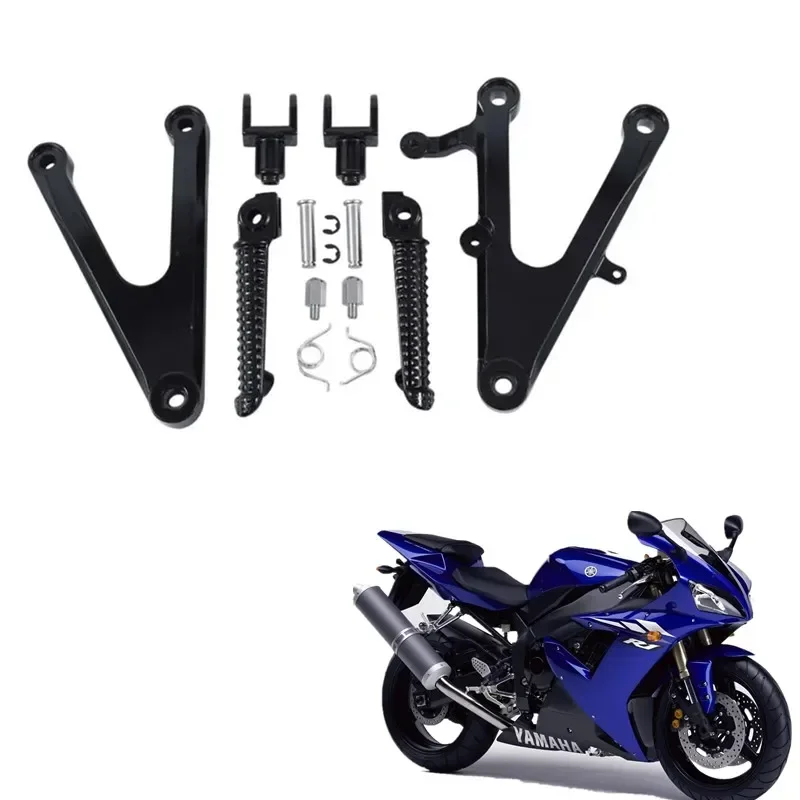 

Для Yamaha YZF R1 YZFR1 2002-2003 мотоциклетные передние подножки, кронштейны для подножек, аксессуары для мотоциклов