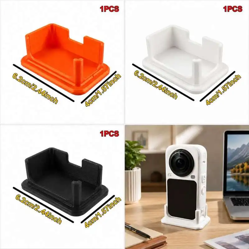Desktop Vertical Stand Compatible With X6 Panoramic Camera Tabletop Support Holder For Shooting Recording