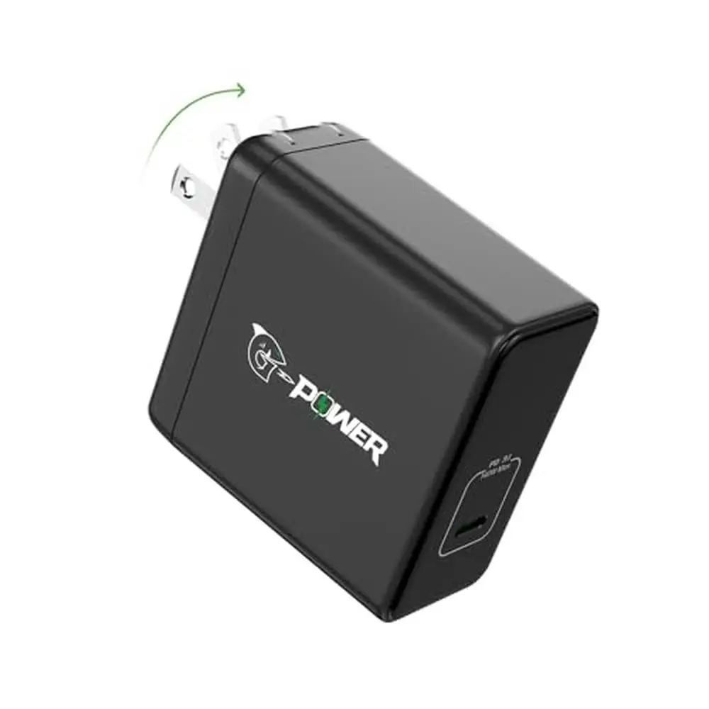 

140 Вт USB C GaN Зарядное устройство PD3.1 Настенный адаптер для ноутбука Быстрая зарядка MacBook Pro Dell XPS iPhone Tablet Power Bank