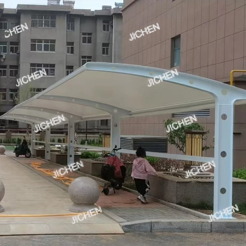 

Навес-укрытие JC Membrane Structure для зарядных станций электромобилей, уличный дождезащитный навес, тент для парковки, ландшафтный навес