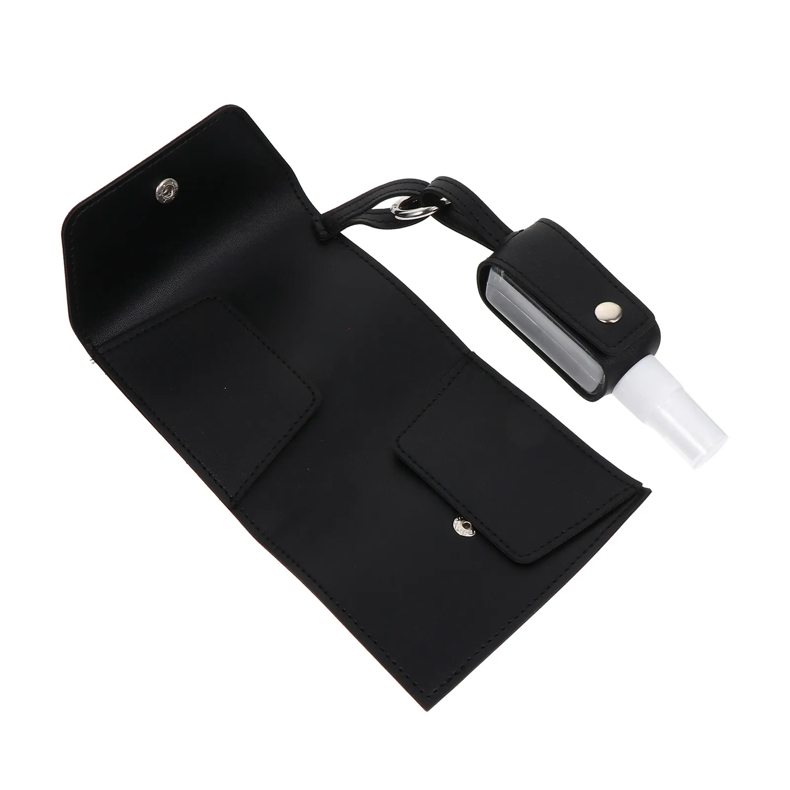 

1Pcs Mask Holder Key Chain Portable Bottle Cover Leakproof Container Travel Hand Gel Dispenser Outdoor