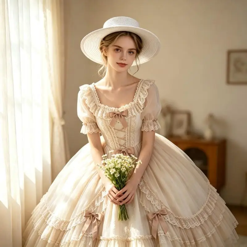 Broad-Edge Straw Hat Base Headwear with Level Top for Adding Trims