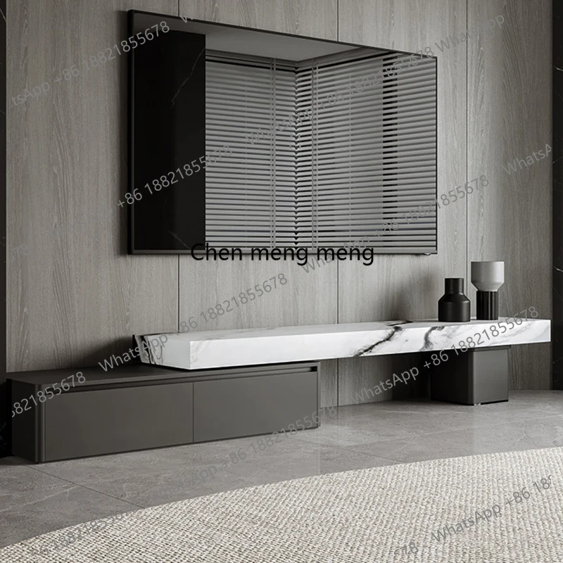 

Luxury Unique Design Tv Cabinet Aesthetic Creative Trendy TV Stands Space Saving Mobiletto Per Tv Living Room Furniture