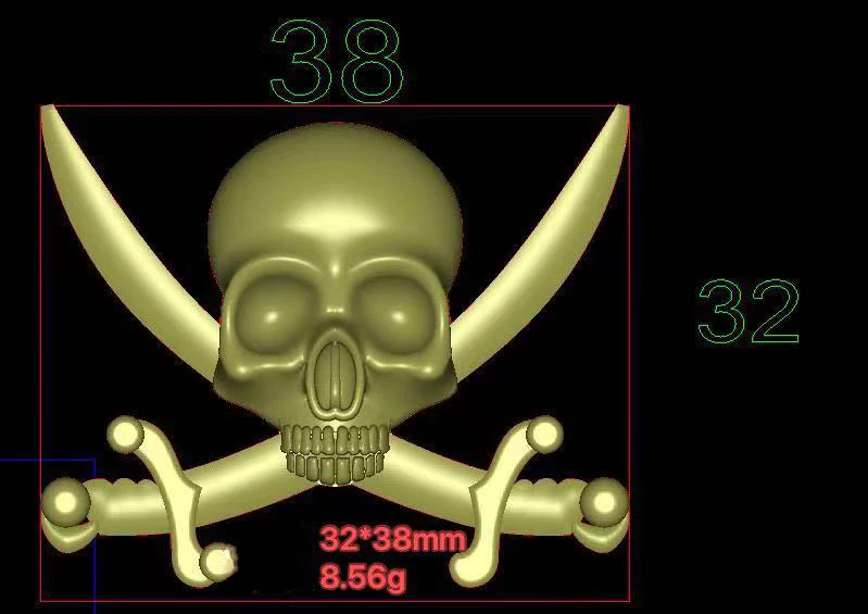 Halloween Schädel Abzeichen Vintage Geister Kopf Broschen Gruseliges Zubehör Pin Mini Modell Schwert Cosplay Requisiten Party Decor Sammlung Geschenk – Detail 6