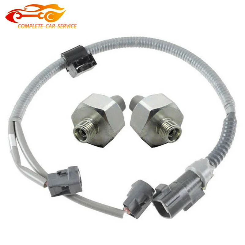 

2 Pcs Knock Sensor With Wire Harness Suit For TOYOTA Camry ES300 89615-12090 82219-33030 82219-07010