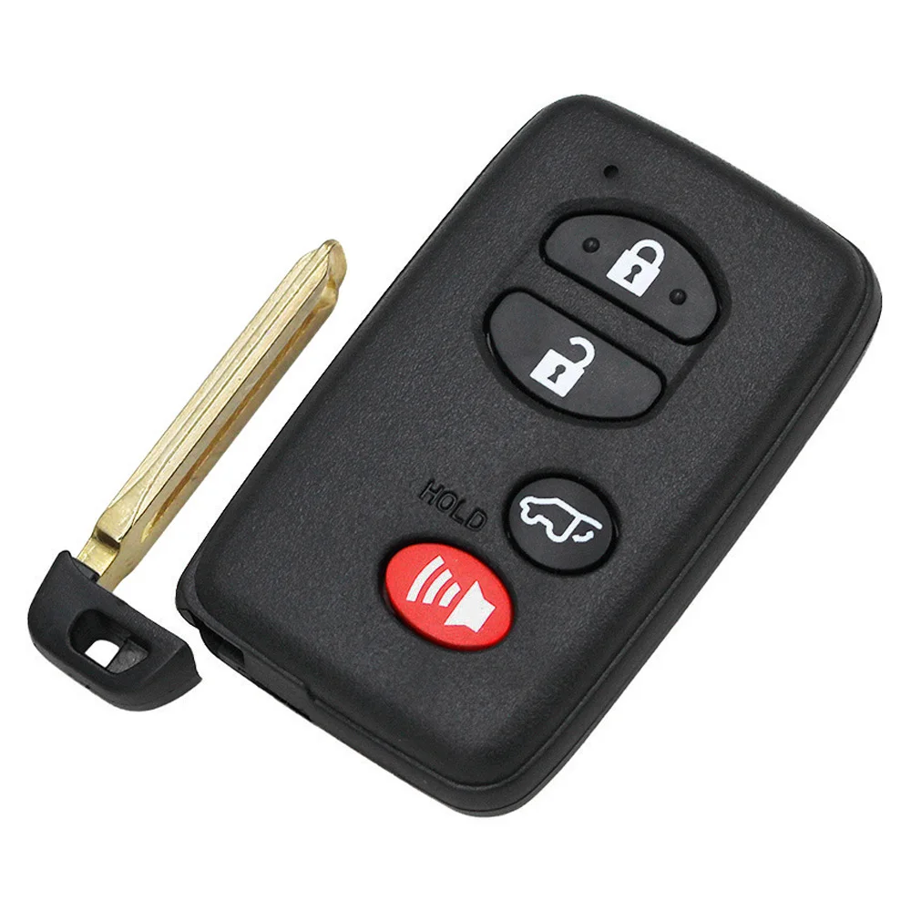 2/3/4 Buttons Smart Remote Key Shell Case Fob for Toyota Corolla Camry Avalon Prius RAV4 Highlander 4 Runner Land Cruiser