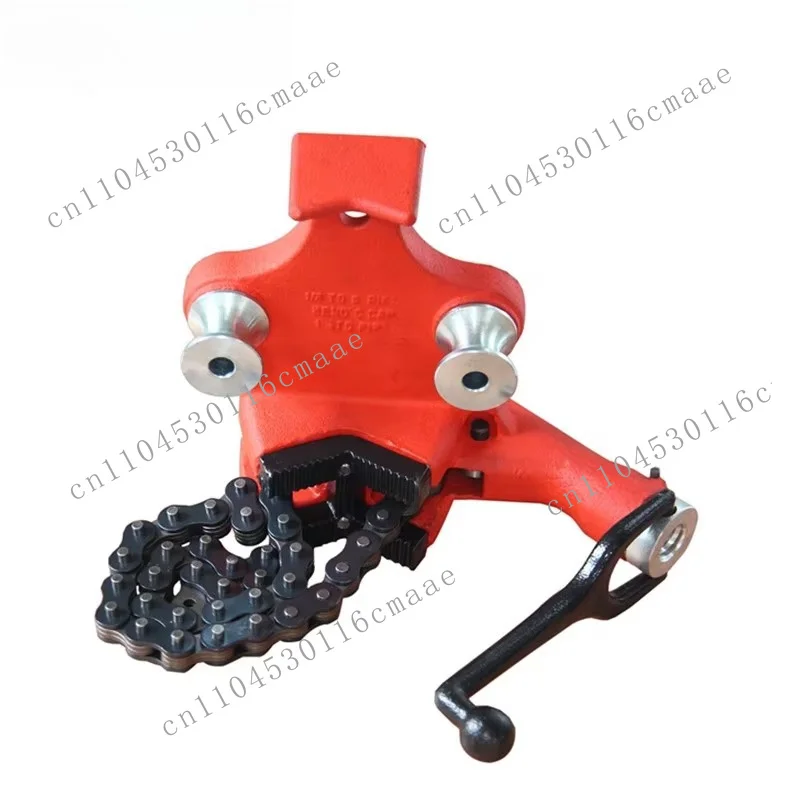 Portable Manual Lower Jaw 1/8 Inch -6 Inch Adjustable Folding Steel Tube Bench
