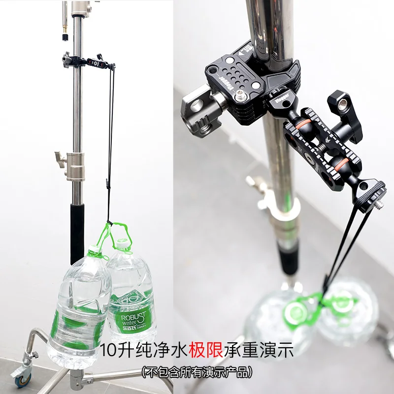 VLOGGER الافعى ترايبود رؤساء الإفراج السريع توضيح ماجيك الذراع محول تركيب رؤساء 1/4 "المسمار العالمي كاميرا الملحقات