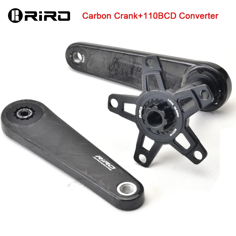 RIRO カーボンファイバークランクロードバイク 29 ミリメートル 11/12