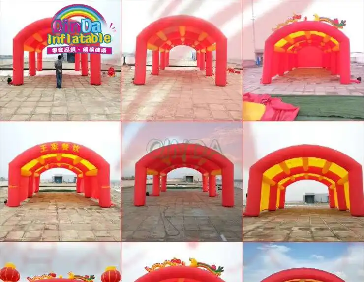 Tienda inflable de las piernas del araña del césped del patio de la playa del acontecimiento para la marquesina del cenador que acampa