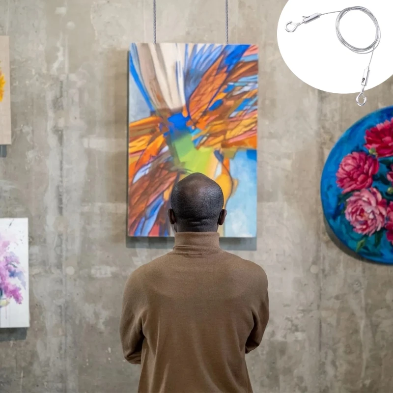 Multipurpose Stainless Steel Hanging System Suspension Wire for Lights & Decors