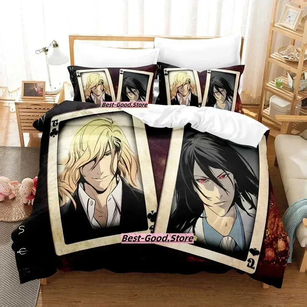3D Print Anime Bed Sheet Set Noblesse Printed Duvet Cover Pillowcase Bedding Set Linen Sheet Quilt Cover Full Queen King Size