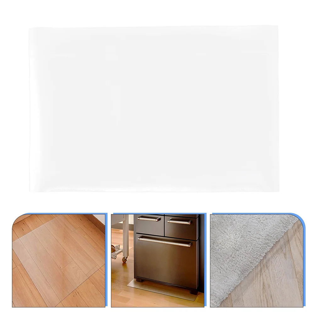 Durable Refrigerator Floor Mat Non-Slip Table Chair Protection Pad Hard Floor Protector Mat for Living Room Kitchen