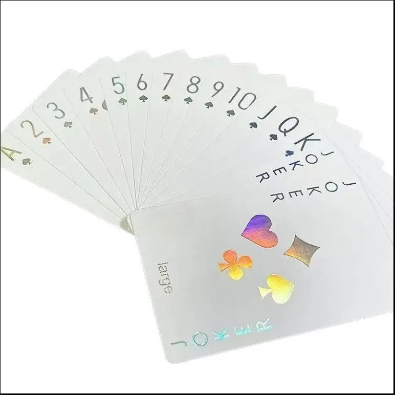Sage Green Waterproof Playing Cards Set, Matte Portable Poker Cards for Adults, Durable Card Deck for Camping Travel Party