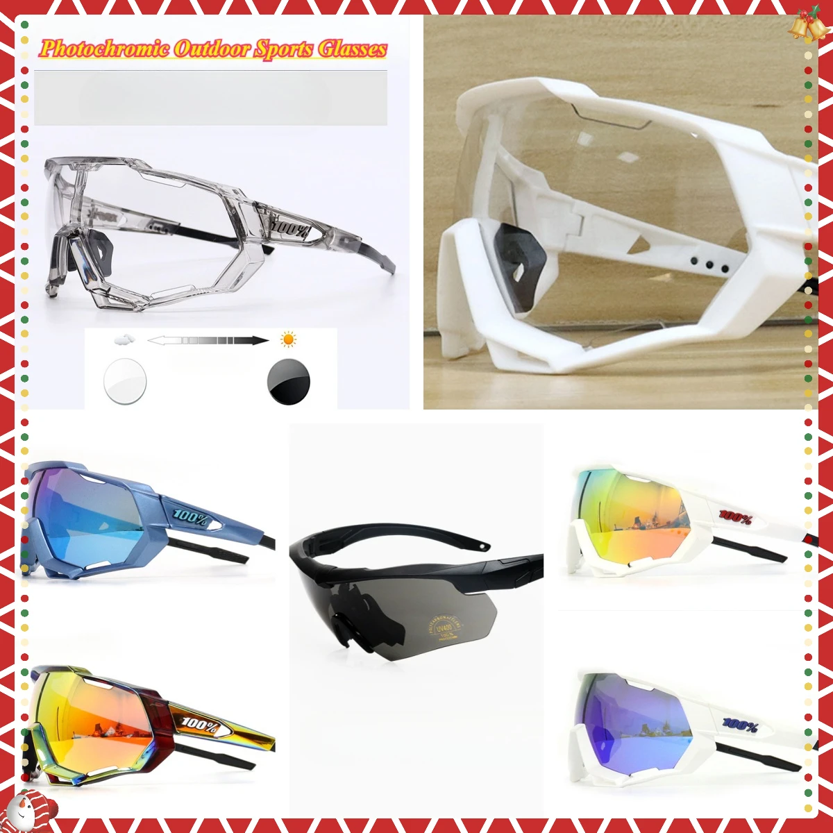 2025 Lichtgevoelige, kleurveranderende tactische bril - gaszachte militaire bril - off-road motorzonnebril