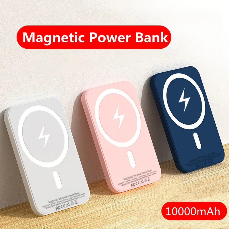 Magnetic Powerbank For iPhone Original External Battery Portable Wireless Charger for apple magsafe Power Bank Spare Battery