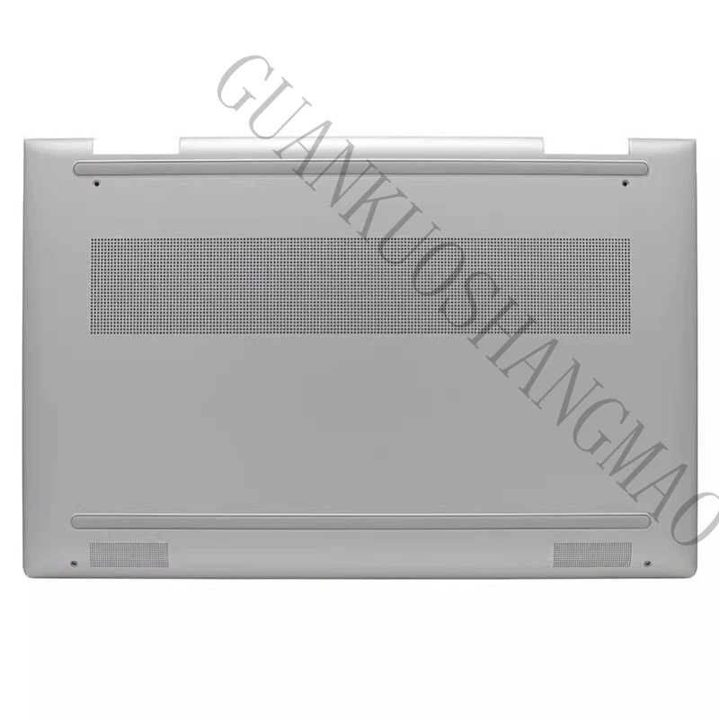 HJY...Suitable for HP ENVY X360 14-ES TPN-W158 bottom case base protective cover, silver, with push buttons