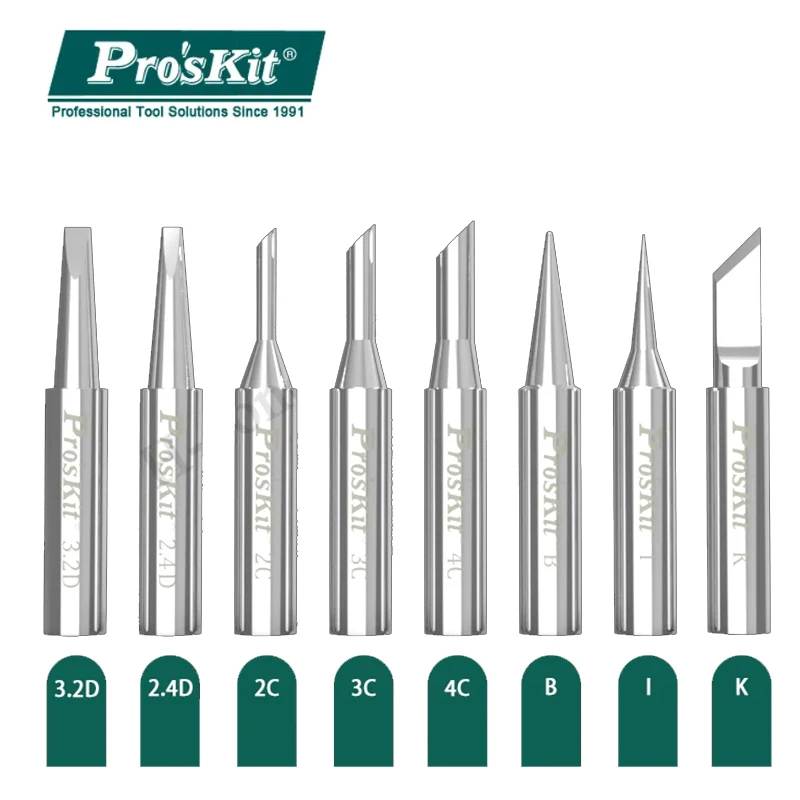 Proskit 936 Series Soldering Iron Head Universal Knife Tip 60W Internal Thermal Constant Temperature Electric Soldering Iron Tip