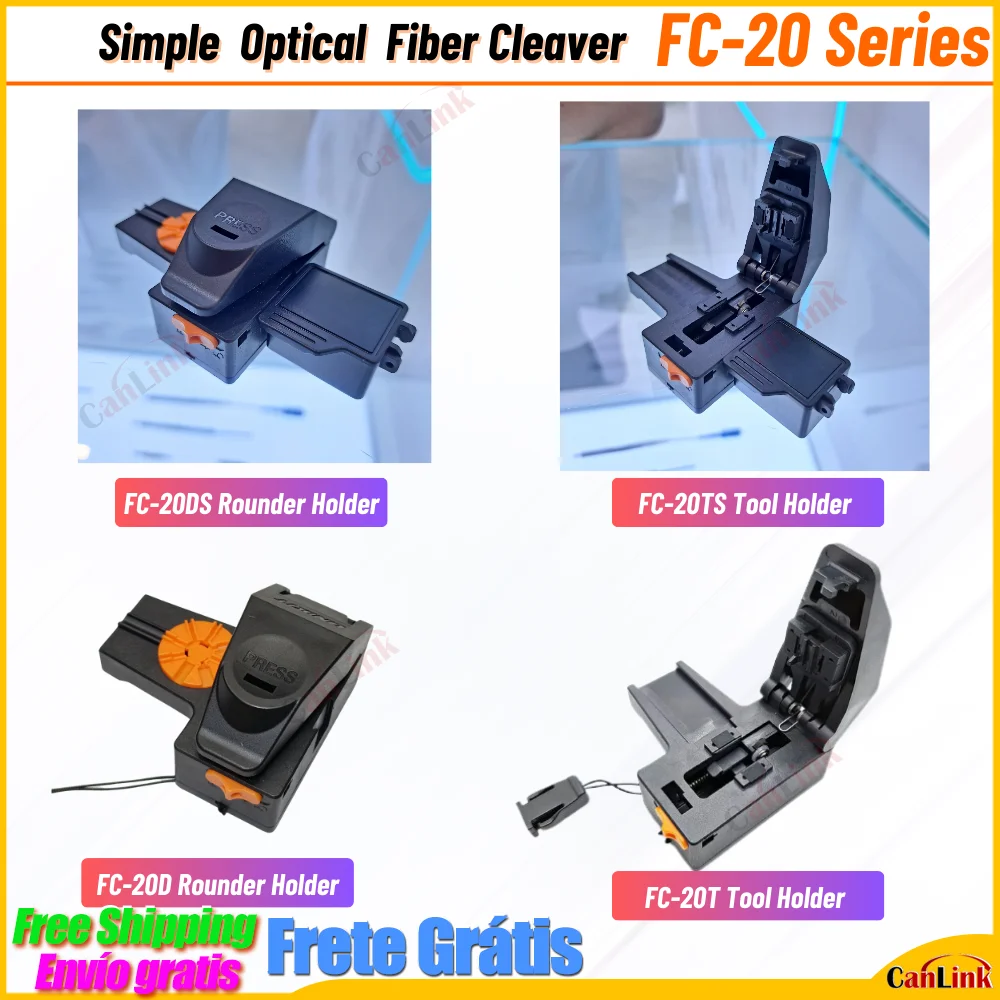 

FC-20 Series Cutter Hand Tungsten Steel Sheet Fiber Optical Tool Plastic Material Mini Cleaver Portable light cutter