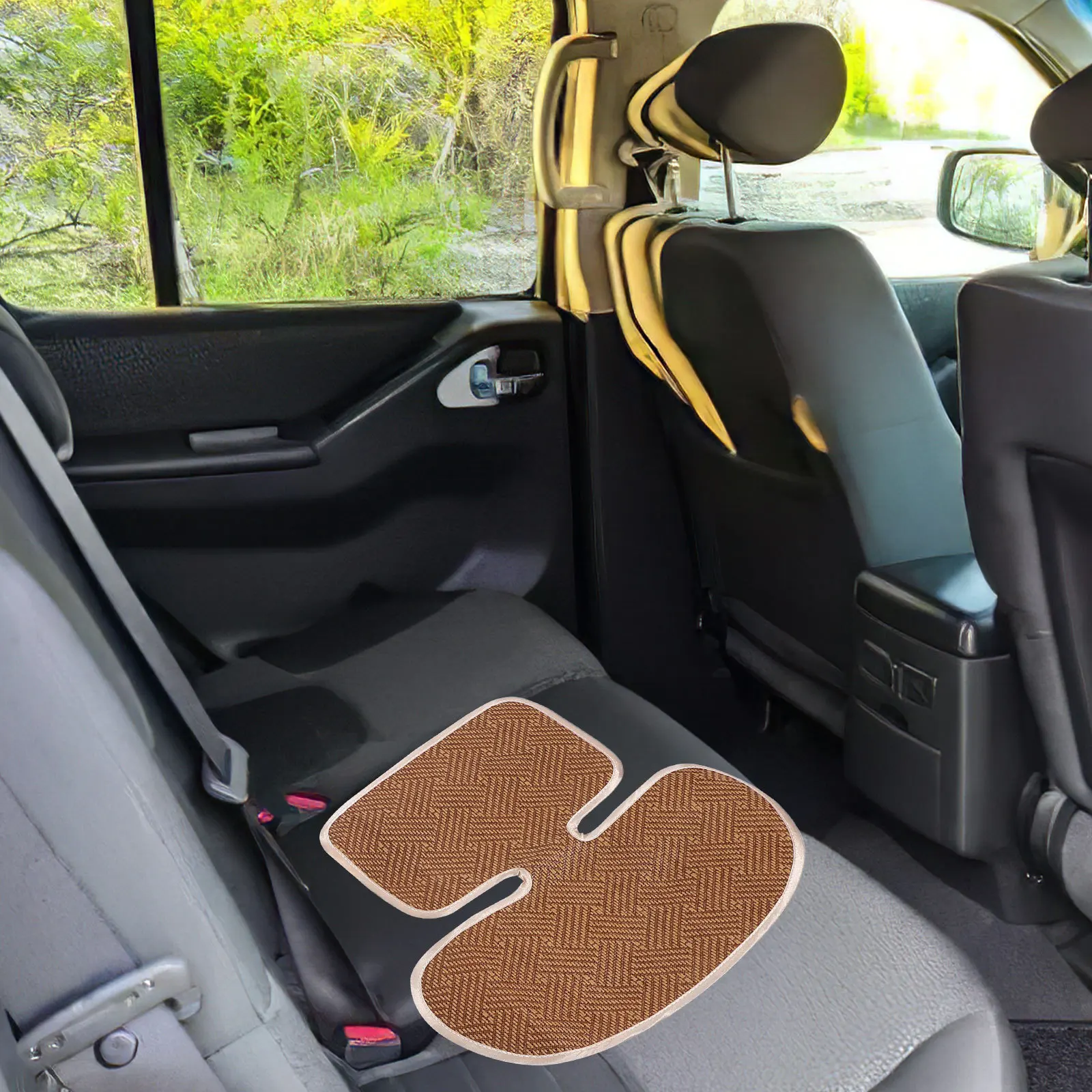 Подкладка для сиденья коляски, дышащая сетчатая конструкция, универсальная, подходит для большинства моделей, нескользящая подложка, простая в обслуживании, сетчатая подкладка для сиденья