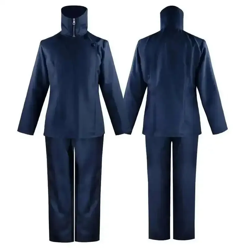 25COSNew Anime escuela Top Kaisen tatuaje pantalones Jujutsu uniforme fiesta disfraz Inumaki Halloween Toge peluca Cosplay
