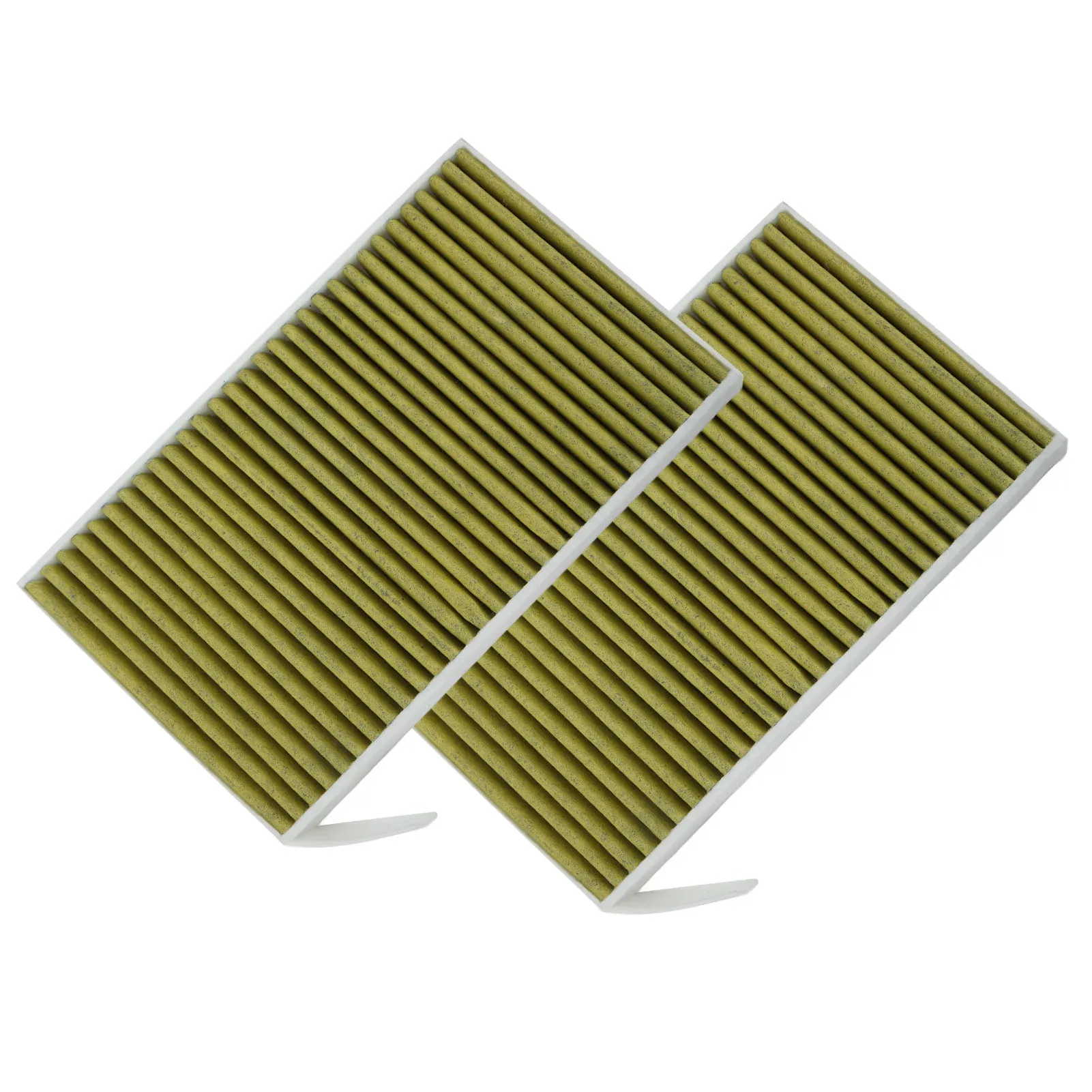 

2pcs Activated Carbon Cabin Air Filter for Tesla Model 3/Y Durable Replacement Car Air Filters with Good Sealing