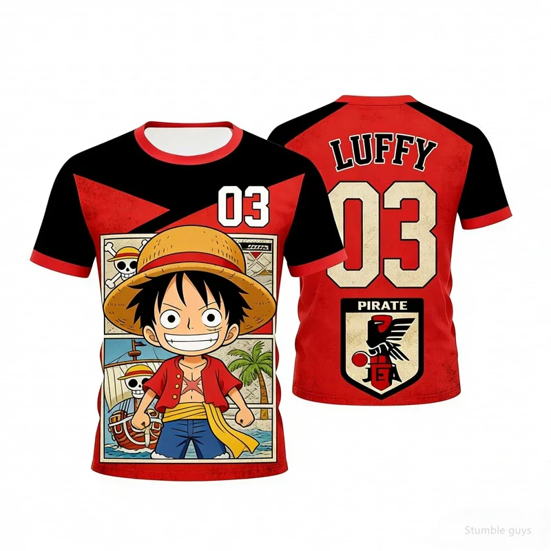 Summer Men One Piece T-Shirt Jinbe Fish Man Karate Jersey Casual Boys Clothes Girls Short Sleeve Outdoor Tops