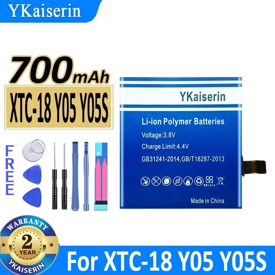 Ringan untuk Jam Tangan Imoo Okii Xtc-18 Xtc-Y05 Xtc-Y05S Y05 Y05S Baterai Ponsel 700Mah Aman