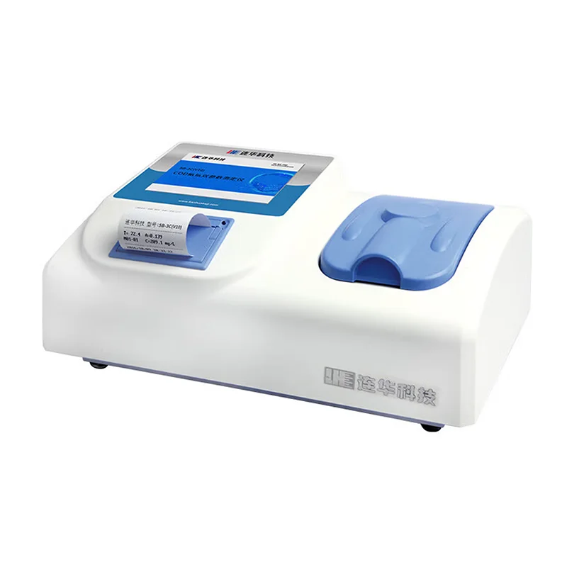 COD & Ammonia Nitrogen Analyzer Water Quality Tester with 0-50C Temperature Range and 12,000 Data Storage Model 5B-3C(V10)
