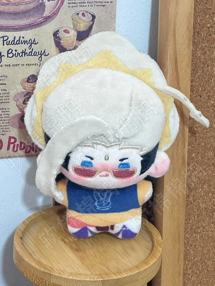 10cm Stuffed Record of Ragnarok Buddha Poseidon Plushie Anime Apollo Beelzebub Figures Plush Doll Toys Keychain Pendant Gift view 4