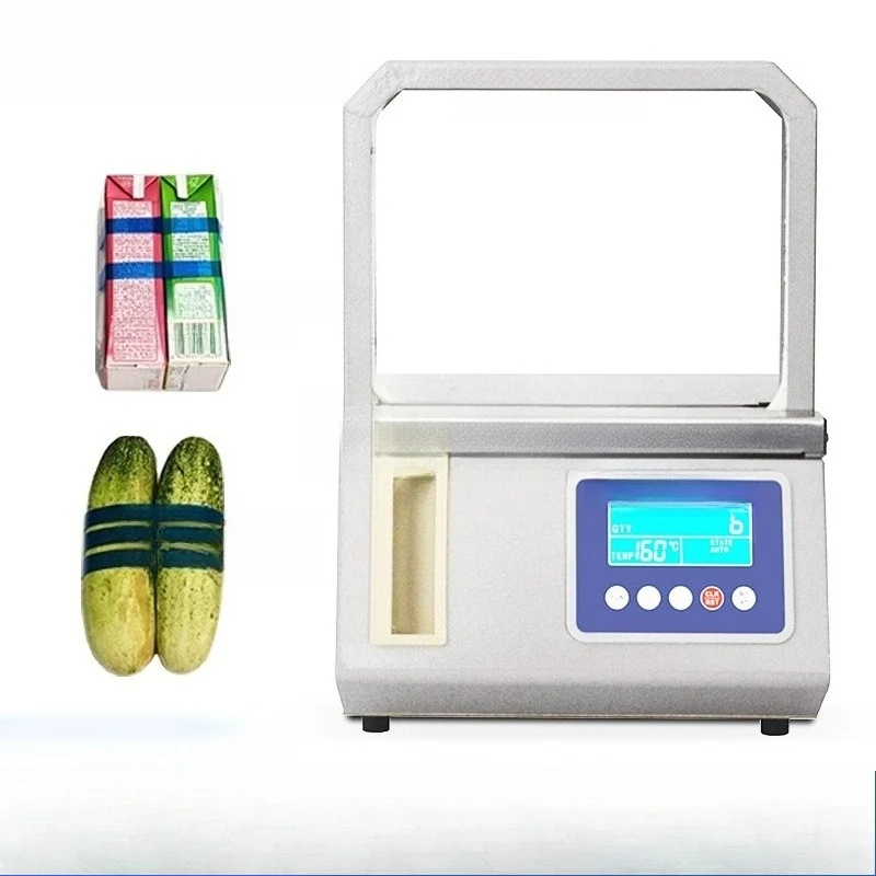 

Automatic fruit and vegetable binding machine, intelligent sealing baler, small food packaging equipment