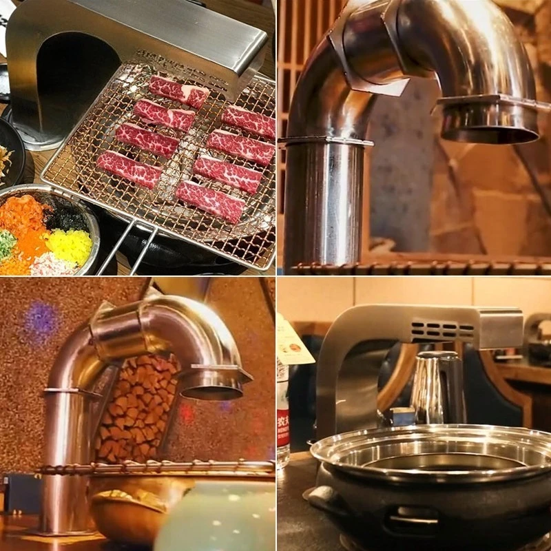 Commercial BBQ Elbow Duct 90°  - Commercial Kitchen Ventilation System review and price