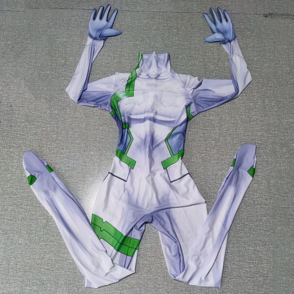 Halloween Volwassenen/Kids Wit Nul Twee 02 Pak Darling In De Franxx Cosplay Kostuum Zentai Bodysuit Vrouw Jumpsuit