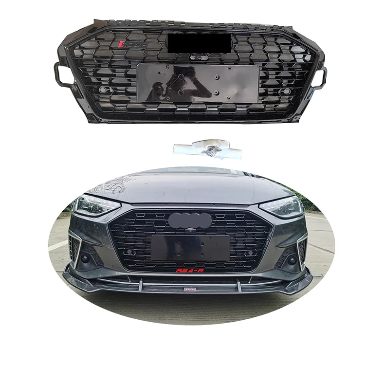 

RS6-R New Products High Quality Upgrade Auto Parts ABS Front Grille For A6 S6 2020 2021 2022 2023 2024