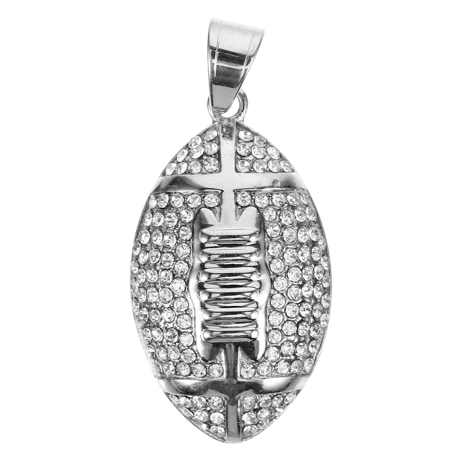 

Rugby Shaped Charms DIY Necklace Pendant Sports Ball Jewelry Making Accessories Sports Ball Charm Rugby Shaped Charms for Crafts