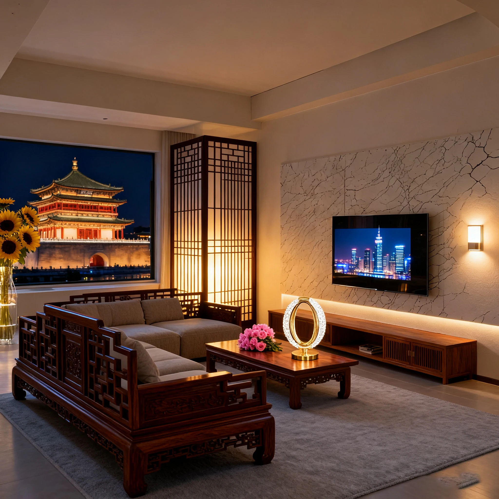 مصباح طاولة LED دافئ وأنيق مع 3 درجات حرارة ألوان و3 سطوع، مدعوم بمنفذ USB، خيار ممتاز للرومانسي