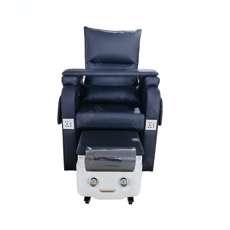 Source Multifunctional Electric Nail Sofa Foot Massage Chair Sofa Chair Foot Washing Chair Nail Art  Soaking SPA Foot Therap