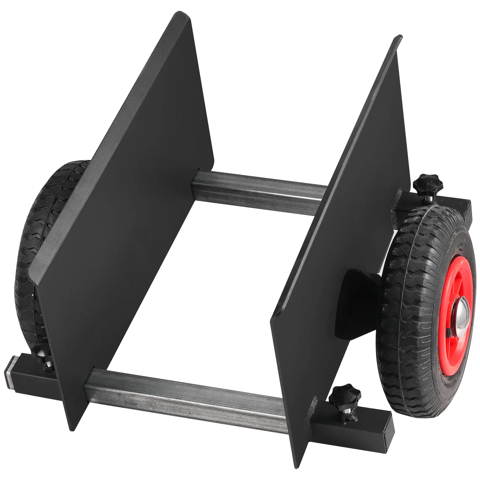 VEVOR Heavy Duty Panel Slab Dolly Terrain Moving Cart with Pneumatic Wheels Adjustable Clamp for Drywall Sheet Material Handling