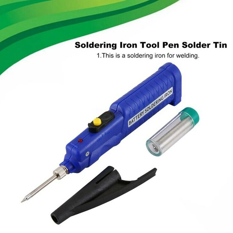 8w 4.5v Battery Powered Soldering Iron Electronic Welding Tool Electric Pen Pilha Pen Drive Bouth Soldering Lötkolben Akku