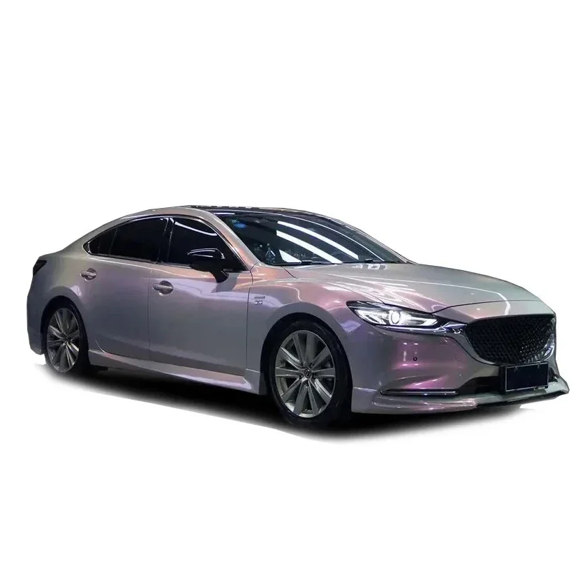 5X59FT TPU Color PPF Volcano Grey Car Color Changing Film Wrap Self Adhesive Stickers