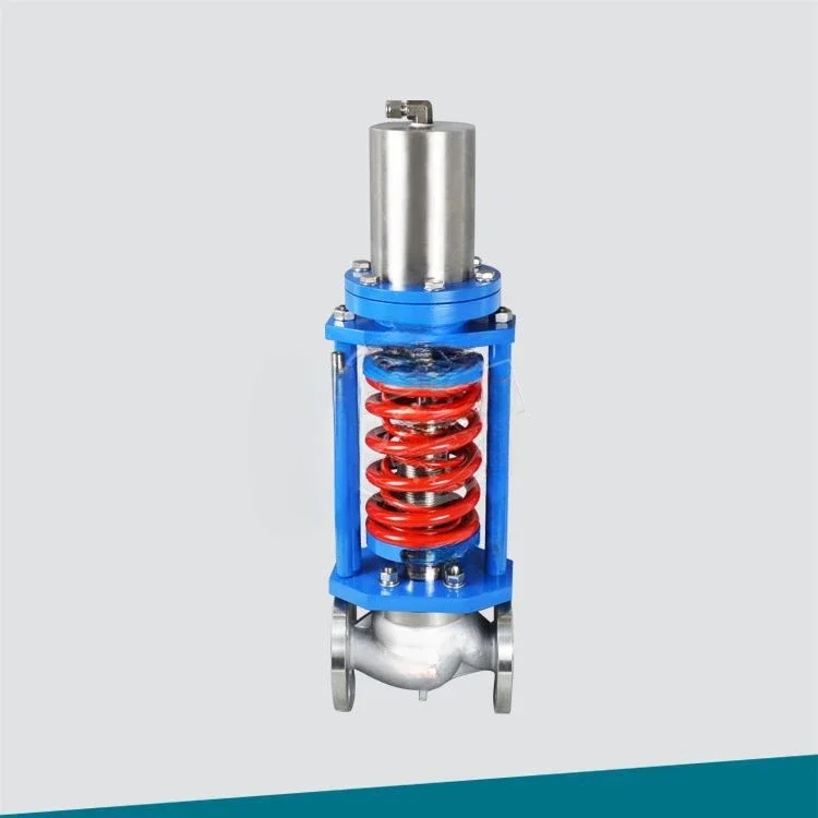 Bellows Self-operated Control Valve Stainless Steel Head, Heat Transfer Oil Valve, Pneumatic Pressure Control Valve