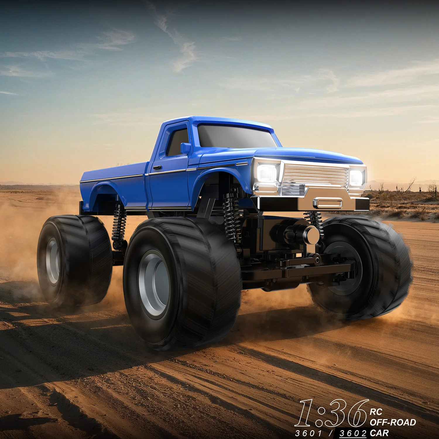 2.4G 1/36 Volledige Schaal RC Klimmen Auto 4WD RC Auto met Verlichting Simulatie Off-road Afstandsbediening Klimmen auto Jongen Speelgoed Cadeau