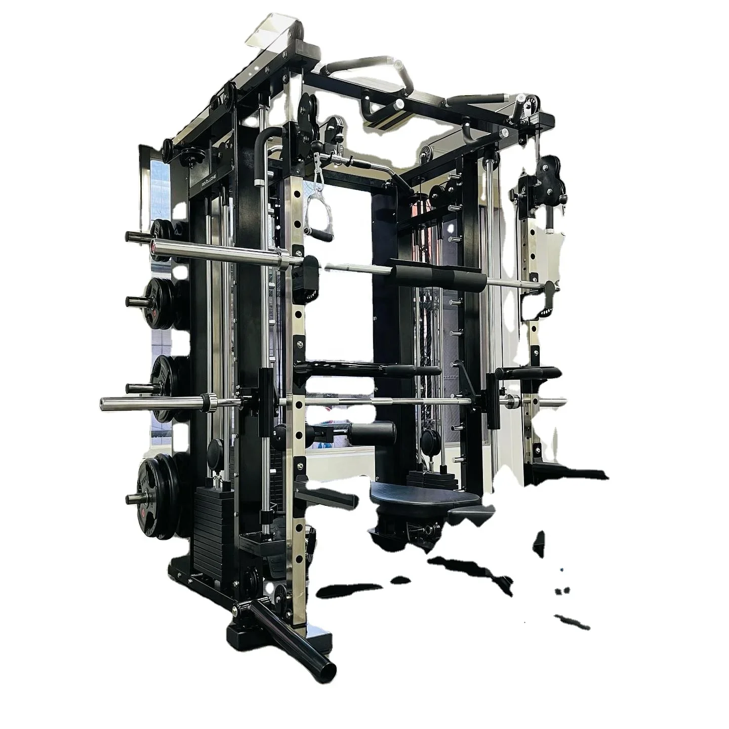 Multi Function Station Gym Fitness Equipment squat rack power cage SM003 Smith Machine