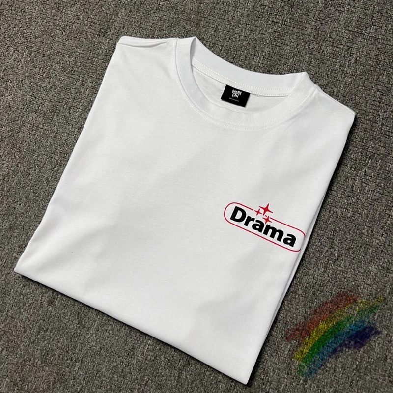 New Drama Call T-Shirt Men Women High Quality White T Shirt Top Tees