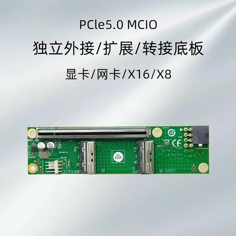 Carte d'extension PCIe 5.0 pour GPU/U.2, adaptateur d'extension M.2 X16/X8 pour PC, disponible en stock SSN