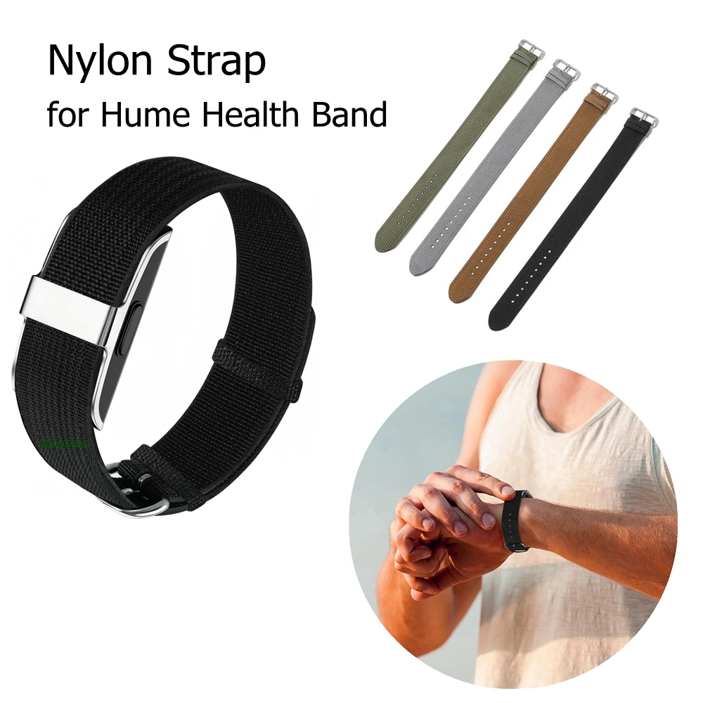 

Soft Nylon Replacement Strap for Hume Health Band Adjustable Sports Wristband for Hume Band Fitness Tracker Accessories