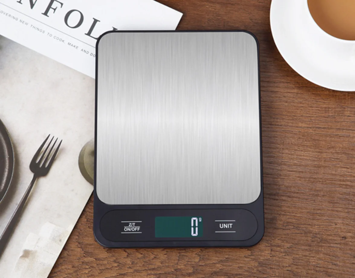 Digital Food Scale 10kg 1g Electronic Kitchen Baking Weight Scales Stainless Steel 5kg 1g Gram Ounces