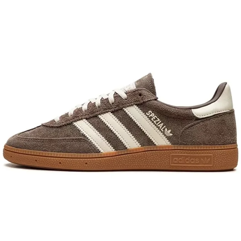 Adidas Origianls Handball Spezial Earth Strata Gum Classic Fashion Casual Men Women Skateboarding Shoes Outdoor Sports Sneakers