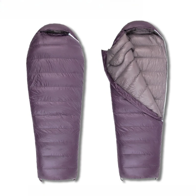 

Adventure down sleeping bag outdoor goose down adult winter thickened cold camping lightweight warm