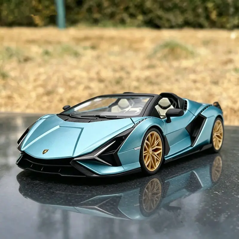 1:18 SIAN Legierung Roadster Sportwagen Modell Druckguss Metall Rennwagen Fahrzeugmodell Hochdetaillierte Simulation Sammlerstück Kinderspielzeug Geschenk